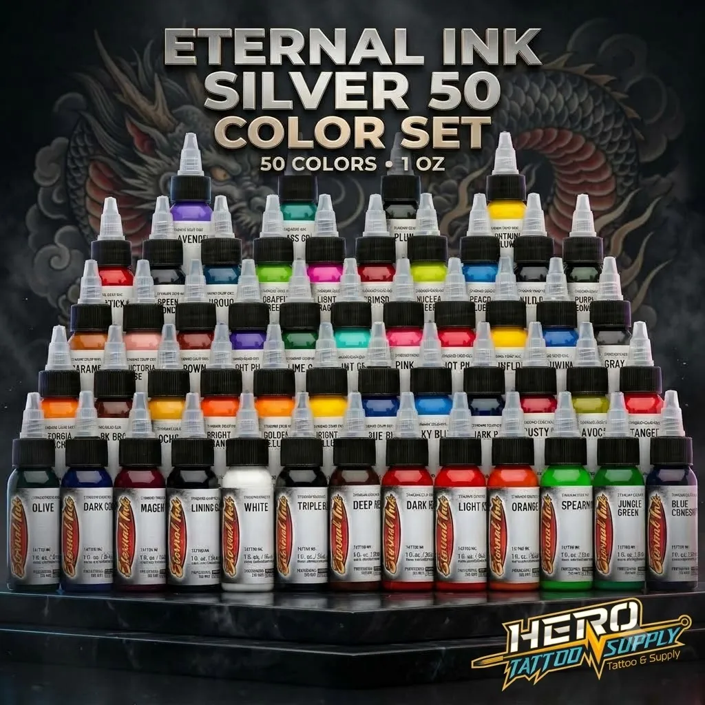 ETERNAL INK – Silver Set 50 Color