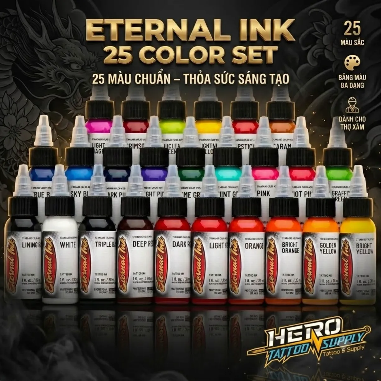 Eternal Ink - 25 Color Set