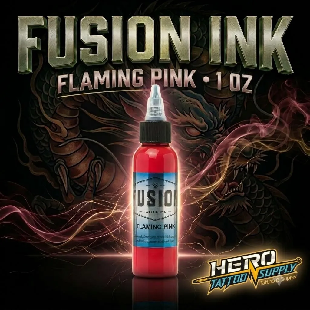 Fusion Ink - Flaming Pink 1Oz