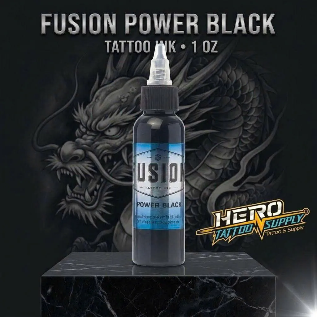 Fusion Ink - Power Black 1Oz