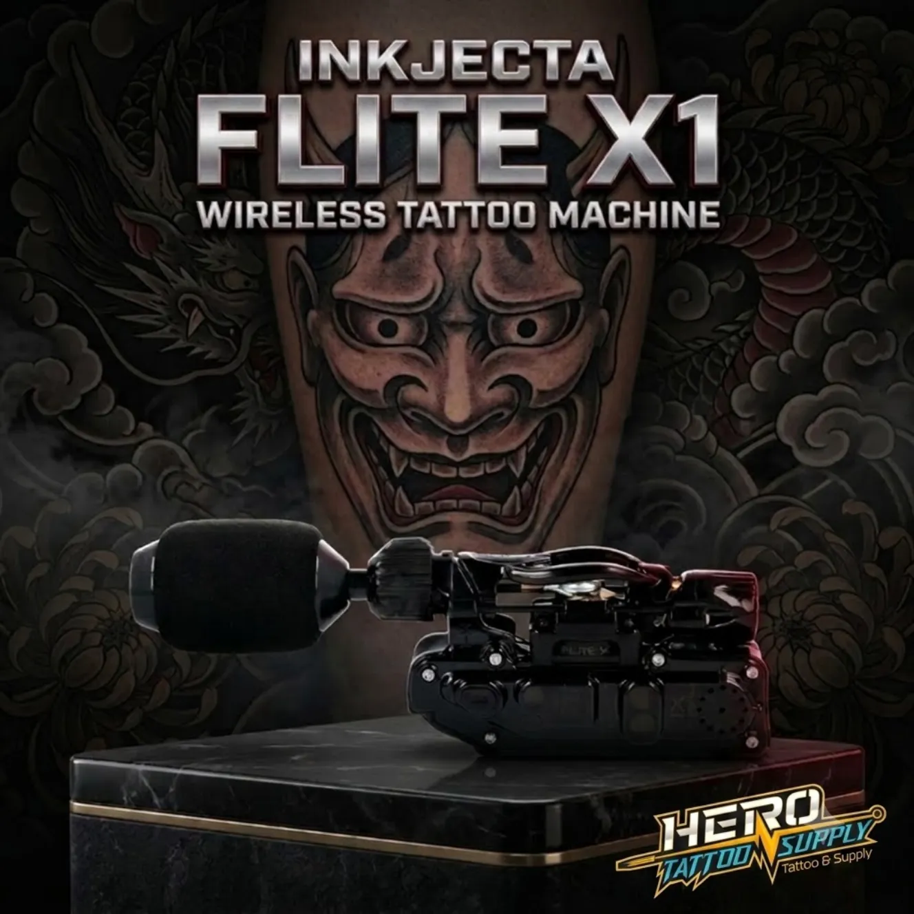 InkJecta Flite X1 Wireless Tattoo Machine