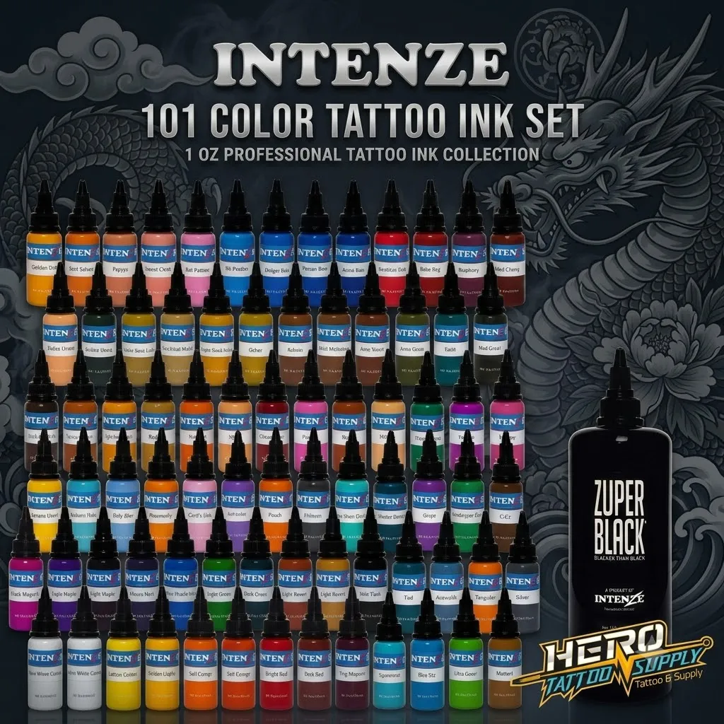 Intenze - 101 Color Tattoo Ink Set1Oz