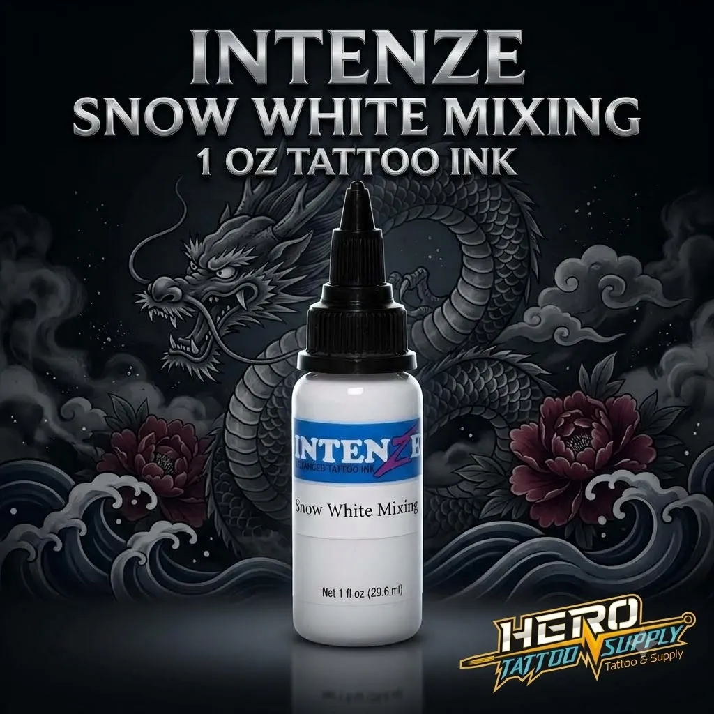 Intenze Snow White Mixing Tattoo Ink 1Oz