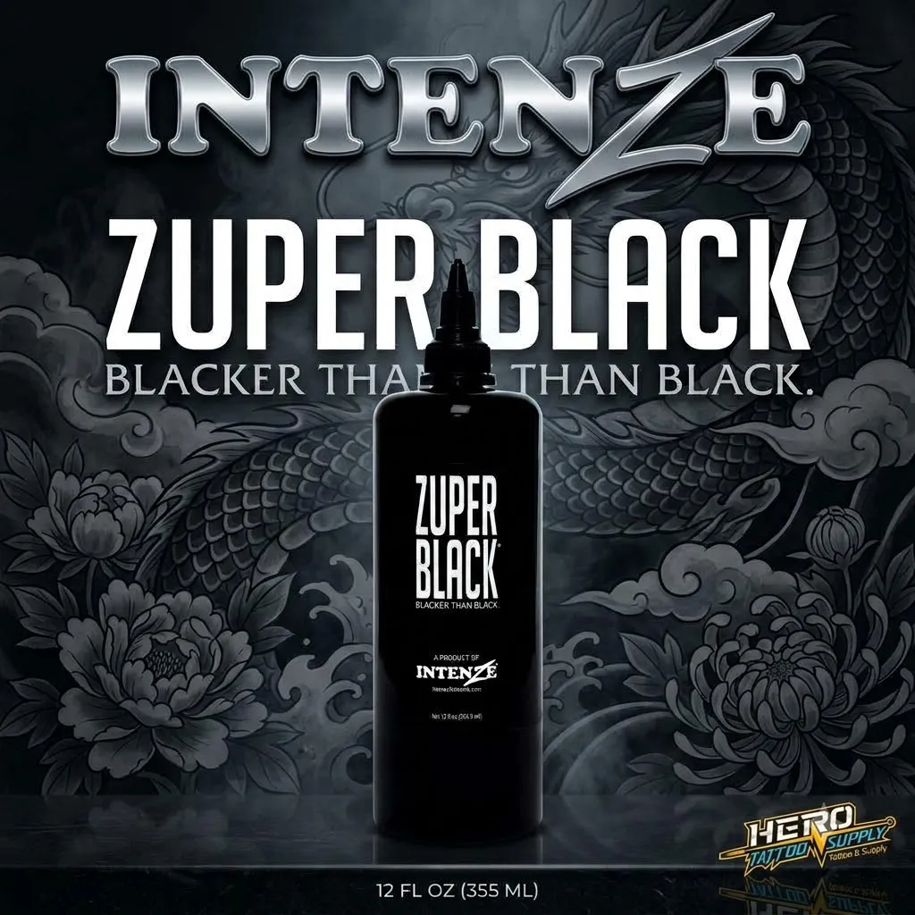 Intenze Zuper Black 12Oz