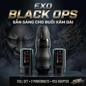 MÁY XĂM EXO Black Ops BẢN ĐEN NHÁM + 2 PowerBolts/ 2 PIN
