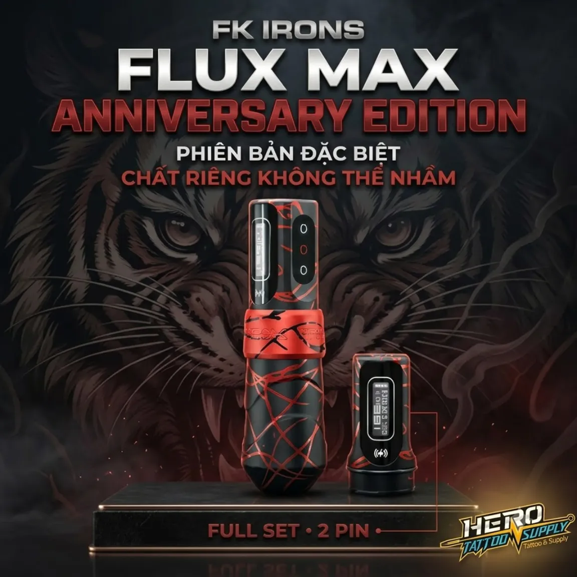 MÁY XĂM Flux Max Anniversary Edition w/ BẢN 2 PIN
