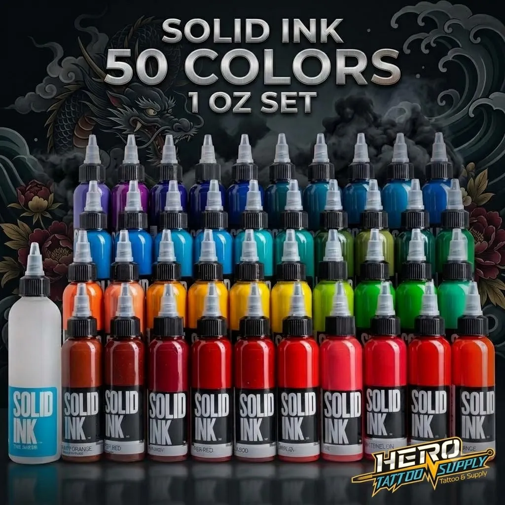 Solid Ink - 50 Colors Set 1Oz