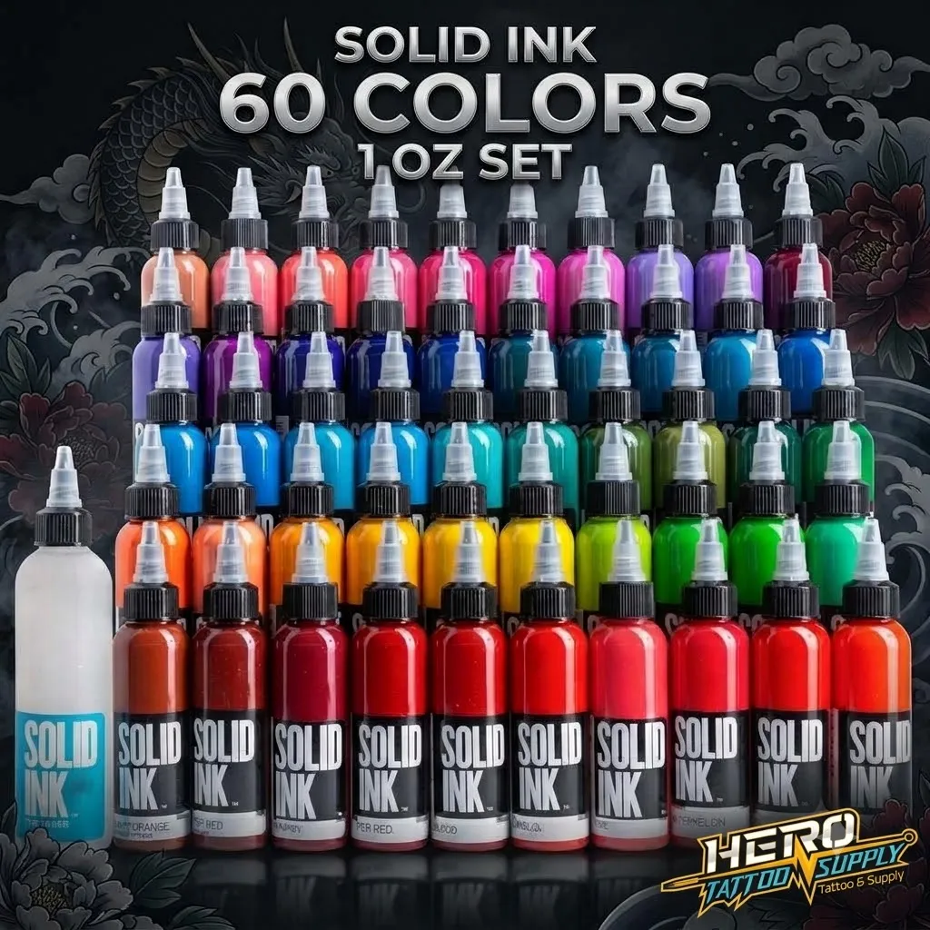 Solid Ink - 60 Colors Set 1Oz
