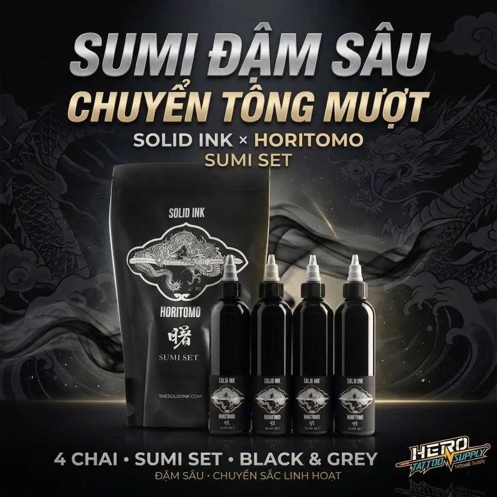 Solid Ink - Horitomo Sumi Set