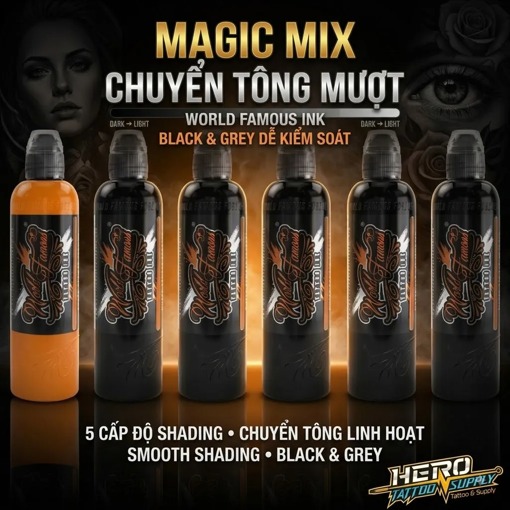 World Famous Ink - Five Stage Shading 4Oz